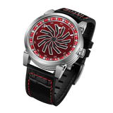 Zinvo Blade Silver Red Gem