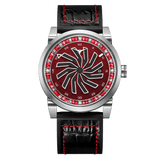 Zinvo Blade Silver Red Gem