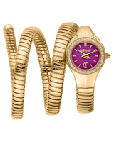 Just Cavalli Signature Snake Vita - Yellow Gold Violet