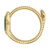 Just Cavalli Signature Snake Speranza - Yellow Gold Green