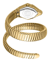Just Cavalli Signature Snake Gemma - Yellow Gold Silver