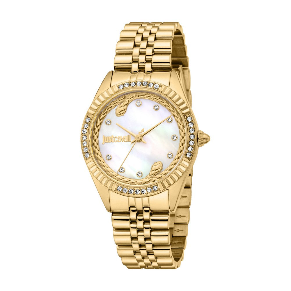 新品タグ付き　Just Cavalli ゴールドスパンコールドレス 38 M 新品タグ付き Just Cavalli ゴールドスパンコールドレス 38 M 新品タグ