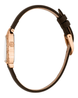 Just Cavalli Animalier Perla Leather Brown - Rose Gold