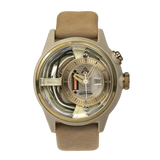 Electricianz The Nomad Z 42mm With Classic Camel Strap