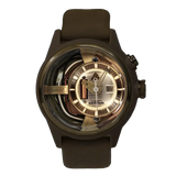 Electricianz The Nomad Z 42mm With Classic Camel Strap