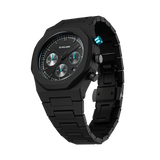 D1 MILANO PHBJ07 POLYCHRONO 40.5 mm - CHARACOAL BLACK