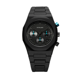 D1 MILANO PHBJ07 POLYCHRONO 40.5 mm - CHARACOAL BLACK