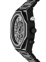 D1 MILANO PHBJ14 Black Sketch Polychrono 40.5 mm