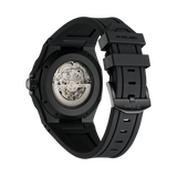 D1 MILANO SKRJ17 Jet Black Skeleton Rubber 41.5 mm