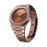 D1 MILANO UTBJ10 Chocolate Ultra Thin Bracelet 40mm