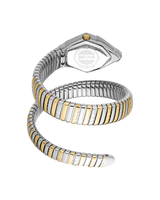 Just Cavalli Signature Snake Gemma - Two Tones YG Green