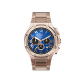 MSTR AM1047SS - AMBASSADOR ROSE GOLD & BLUE WATCH