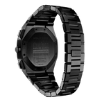 Black watch for men, watch for men, Black watch, men watch, asphalt grain dial watch, asphalt grain dial watch for men, D1 Milano
