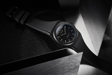 black watch for men, black watch, men watch, black carbon fiber dial watch, black carbon fiber dial watch for men, D1 Milano