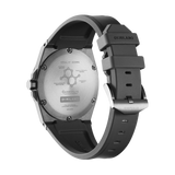black watch for men, black watch, men watch, black carbon fiber dial watch, black carbon fiber dial watch for men, D1 Milano