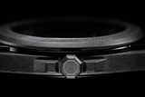 black watch for men, black watch, men watch, black carbon fiber dial watch, black carbon fiber dial watch for men, D1 Milano