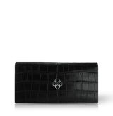 GC Continental Wallet Croco Embossed Leather