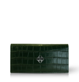 GC Continental Wallet Croco Embossed Leather