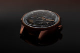 Electricianz The Hybrid E-Circuit Bronze Leather 43mm
