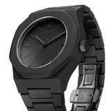 D1 MILANO PCBJ10 Polycarbonate, black watch for men, watch for men, black watch, men watch, black dial watch, black dial watch for men