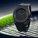 D1 MILANO PCBJ10 Polycarbonate, black watch for men, watch for men, black watch, men watch, black dial watch, black dial watch for men