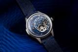 Electricianz The Hybrid E-Blue Leather 43mm