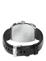 MSTR MJ124LB Major Silver Silver Leather Band