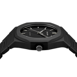 D1 MILANO PCBJ11 Polycarbonate, black watch for men, watch for men, black watch, men watch, black dial watch, black dial watch for men