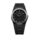 D1 MILANO PCBJ13 Polycarbonate, black watch for men, watch for men, black watch, men watch, black dial watch, black dial watch for men