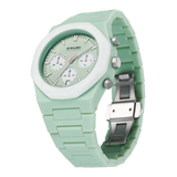 D1 MILANO PHBJ02 POLYCHRONO 40.5MM - GREEN BLAST