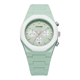 D1 MILANO PHBJ02 POLYCHRONO 40.5MM - GREEN BLAST