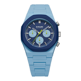 D1 MILANO PHBJ03 POLYCHRONO 40.5MM - BLUE BLAST