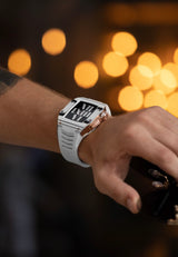 GC Watch Case RSC44 Albino White - Rose Gold Titanium