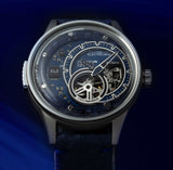 Electricianz The Hybrid E-Blue Leather 43mm