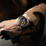 Electricianz The Brown Z Metal Bracelet 45mm