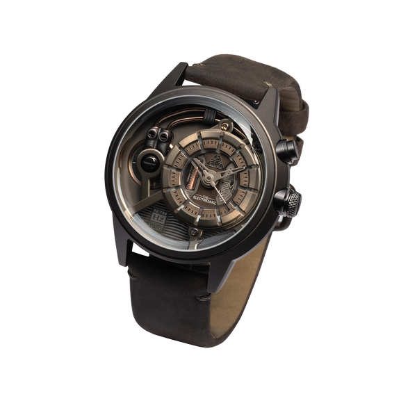 Electricianz The Brown Z Brown Leather 45mm