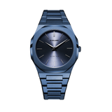 D1 MILANO UTBJ21 Midnight Ultra Thin, Blue watch for men, watch for men, Blue watch, men watch, Blue dial watch, Blue dial watch for men, Bracelet watch, Stainless Steel strap.