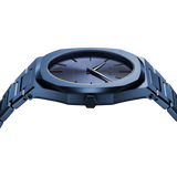 D1 MILANO UTBJ21 Midnight Ultra Thin, Blue watch for men, watch for men, Blue watch, men watch, Blue dial watch, Blue dial watch for men, Bracelet watch, Stainless Steel strap.