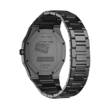 D1 MILANO UTBJSH Ultra Thin, Black watch for men, watch for men, Black watch, men watch, Black dial watch, Black dial watch for men, Bracelet watch, Stainless Steel strap.