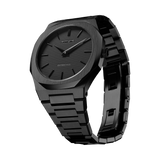 D1 MILANO UTBJSH Ultra Thin, Black watch for men, watch for men, Black watch, men watch, Black dial watch, Black dial watch for men, Bracelet watch, Stainless Steel strap.