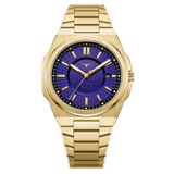 Zinvo Rival Volt , Gold watch for men, watch for men, Gold Watch, men watch, Grow in The Dark Index and Hands Dial watch, Grow in The Dark Index and Hands Dial watch for men, Bracelet watch, Rubber Watch, Stainless Steel Strap, Premium silicone Strap, Blue Rubber Strap.
