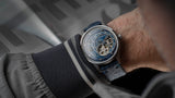 Electricianz The Hybrid E-Blue Leather 43mm
