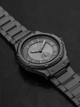 MSTR AU138SS Ambassador Ultra Slim Gunmetal Steel Band