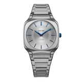 D1 MILANO SQBJ01 SQUARE BRACELET 37MM - SILVER