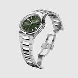 Corniche La Grande Steel with Verte Olive Dial