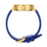 Zinvo Blade Cobra Volt, Gold watch for men, watch for men, Gold watch, men watch, 1 Second-Spin Turbine dial watch, 1 Second-Spin Turbine dial watch for men, Leather watch, Genuine Leather Strap.