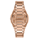 Zinvo Rival Rose Gold, Rose Gold watch for men, watch for men, Rose Gold Watch, men watch, Grow in The Dark Index and Hands Dial watch, Grow in The Dark Index and Hands Dial watch for men, Bracelet watch, Rubber Watch, Stainless Steel Strap, Premium silicone Strap, Brown Rubber Strap.