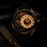 Electricianz The CaZino Suede Leather 45mm