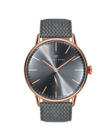 August Berg Serenity Ash & Orchid Classic Eye Perlon 40mm