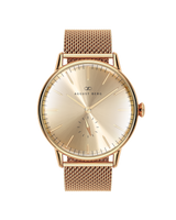August Berg SERENITY SHINE Gold Classic Eye Gold Mesh 40mm